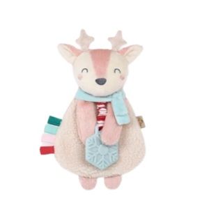 Itzy Ritzy Lovey Holiday Reindeer Plush & Teether Toy